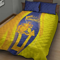 Barbados Emancipation Day Quilt Bed Set Freedom And Unity - Wonder Print Shop