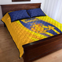 Barbados Emancipation Day Quilt Bed Set Freedom And Unity - Wonder Print Shop