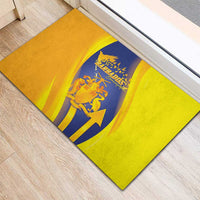 Barbados Emancipation Day Rubber Doormat Freedom And Unity - Wonder Print Shop