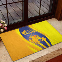 Barbados Emancipation Day Rubber Doormat Freedom And Unity - Wonder Print Shop