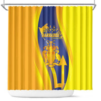 Barbados Emancipation Day Shower Curtain Freedom And Unity - Wonder Print Shop