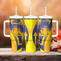 Barbados Emancipation Day Tumbler With Handle Freedom And Unity - Wonder Print Shop