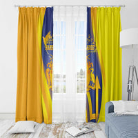 Barbados Emancipation Day Window Curtain Freedom And Unity - Wonder Print Shop