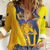 Barbados Emancipation Day Women Casual Shirt Freedom And Unity - Wonder Print Shop