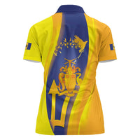 Barbados Emancipation Day Women Polo Shirt Freedom And Unity - Wonder Print Shop