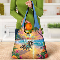 Hot Jimothy Summer Grocery Bag Funny Seattle Raccoon