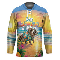 Hot Jimothy Summer Hockey Jersey Funny Seattle Raccoon