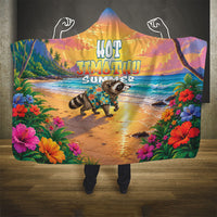 Hot Jimothy Summer Hooded Blanket Funny Seattle Raccoon