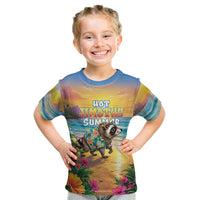 Hot Jimothy Summer Kid T Shirt Funny Seattle Raccoon