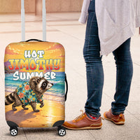 Hot Jimothy Summer Luggage Cover Funny Seattle Raccoon