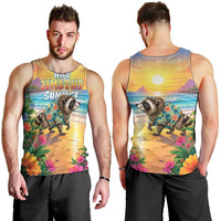 Hot Jimothy Summer Men Tank Top Funny Seattle Raccoon