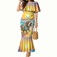 Hot Jimothy Summer Mermaid Dress Funny Seattle Raccoon