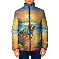 Hot Jimothy Summer Padded Jacket Funny Seattle Raccoon