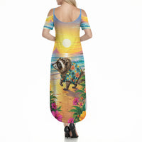Hot Jimothy Summer Summer Maxi Dress Funny Seattle Raccoon