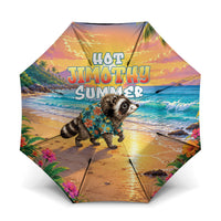 Hot Jimothy Summer Umbrella Funny Seattle Raccoon