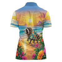 Hot Jimothy Summer Women Polo Shirt Funny Seattle Raccoon