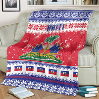 Haiti Christmas Blanket Coat Of Arms Jwaye Nwel - Wonder Print Shop