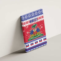 Haiti Christmas Canvas Wall Art Coat Of Arms Jwaye Nwel - Wonder Print Shop