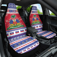 Haiti Christmas Car Seat Cover Coat Of Arms Jwaye Nwel - Wonder Print Shop