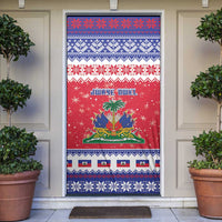 Haiti Christmas Door Cover Coat Of Arms Jwaye Nwel - Wonder Print Shop