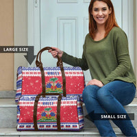 Haiti Christmas Travel Bag Coat Of Arms Jwaye Nwel - Wonder Print Shop