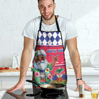 Haiti Christmas Apron Haitian Santa Jwaye Nwel - Wonder Print Shop