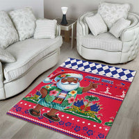 Haiti Christmas Area Rug Haitian Santa Jwaye Nwel - Wonder Print Shop