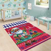 Haiti Christmas Area Rug Haitian Santa Jwaye Nwel - Wonder Print Shop