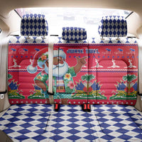 Haiti Christmas Back Car Seat Cover Haitian Santa Jwaye Nwel - Wonder Print Shop