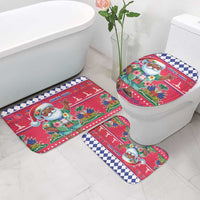 Haiti Christmas Bathroom Set Haitian Santa Jwaye Nwel - Wonder Print Shop