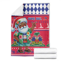 Haiti Christmas Blanket Haitian Santa Jwaye Nwel - Wonder Print Shop