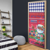 Haiti Christmas Door Cover Haitian Santa Jwaye Nwel - Wonder Print Shop