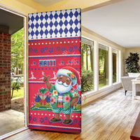 Haiti Christmas Door Cover Haitian Santa Jwaye Nwel - Wonder Print Shop