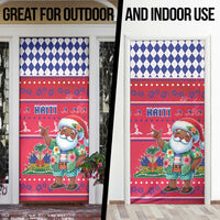 Haiti Christmas Door Cover Haitian Santa Jwaye Nwel - Wonder Print Shop