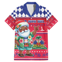 Haiti Christmas Family Matching Mermaid Dress and Hawaiian Shirt Haitian Santa Jwaye Nwel - Wonder Print Shop
