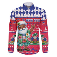 Haiti Christmas Family Matching Puletasi and Hawaiian Shirt Haitian Santa Jwaye Nwel - Wonder Print Shop