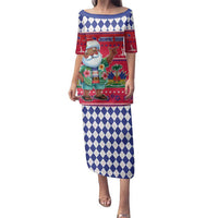 Haiti Christmas Family Matching Puletasi and Hawaiian Shirt Haitian Santa Jwaye Nwel - Wonder Print Shop