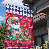 Haiti Christmas Garden Flag Haitian Santa Jwaye Nwel - Wonder Print Shop