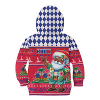 Haiti Christmas Kid Hoodie Haitian Santa Jwaye Nwel - Wonder Print Shop