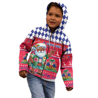 Haiti Christmas Kid Hoodie Haitian Santa Jwaye Nwel - Wonder Print Shop
