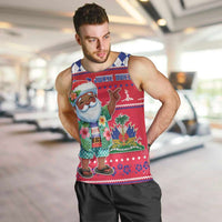 Haiti Christmas Men Tank Top Haitian Santa Jwaye Nwel - Wonder Print Shop