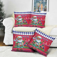 Haiti Christmas Pillow Cover Haitian Santa Jwaye Nwel - Wonder Print Shop