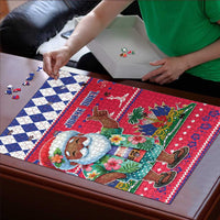 Haiti Christmas Puzzle Haitian Santa Jwaye Nwel - Wonder Print Shop