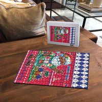 Haiti Christmas Puzzle Haitian Santa Jwaye Nwel - Wonder Print Shop