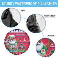 Haiti Christmas Spare Tire Cover Haitian Santa Jwaye Nwel - Wonder Print Shop