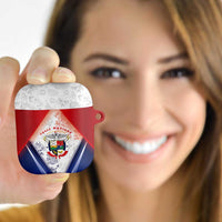 Panama Christmas AirPods Case Coat Of Arms Santa Harpy - Wonder Print Shop