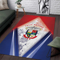 Panama Christmas Area Rug Coat Of Arms Santa Harpy - Wonder Print Shop
