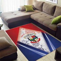 Panama Christmas Area Rug Coat Of Arms Santa Harpy - Wonder Print Shop