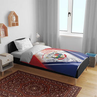 Panama Christmas Bedding Set Coat Of Arms Santa Harpy - Wonder Print Shop