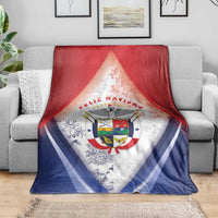 Panama Christmas Blanket Coat Of Arms Santa Harpy - Wonder Print Shop